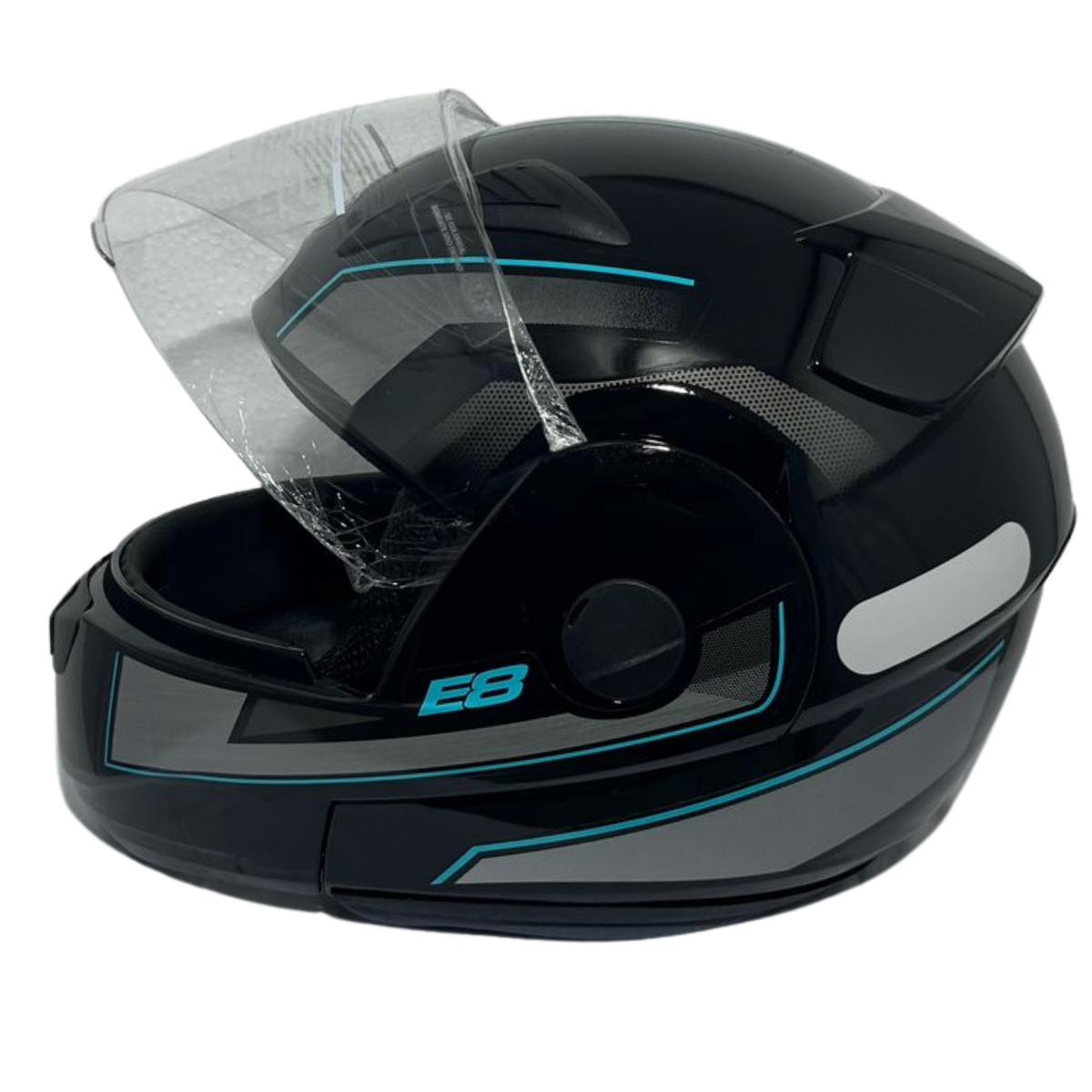 Capacete EBF Moto Articulado E8 Velocity Escamoteavel