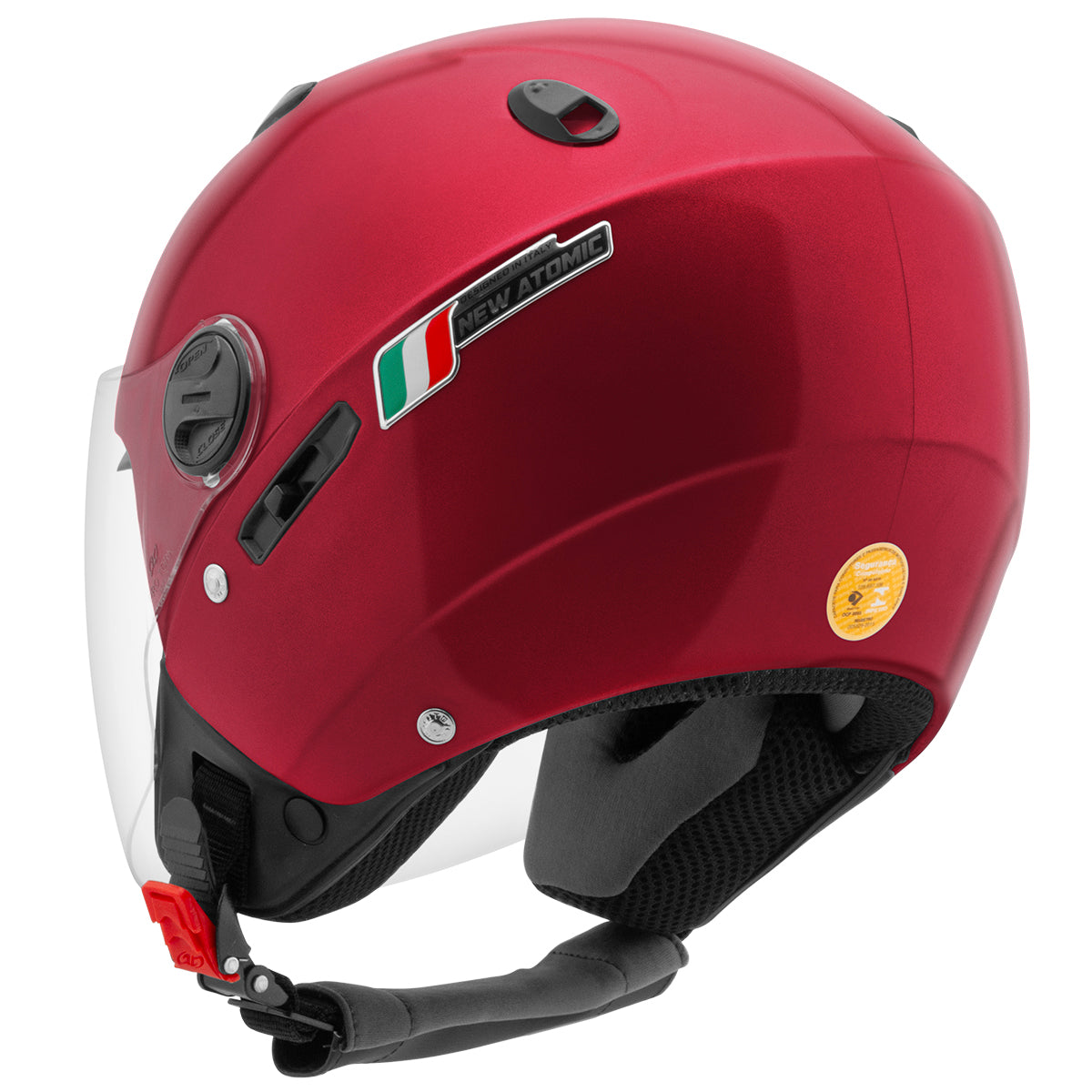 Capacete Aberto Pro Tork New Atomic Elite Viseira Solar Fumê