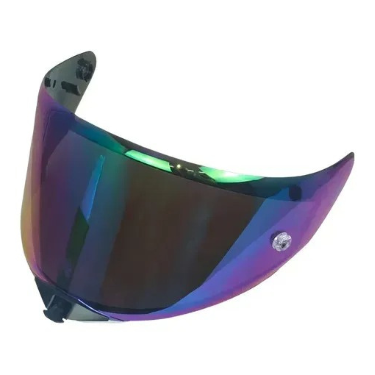 Viseira Capacete Kyt Tt Revo Iridium Rainbown Camaleão Original Mega Lopes