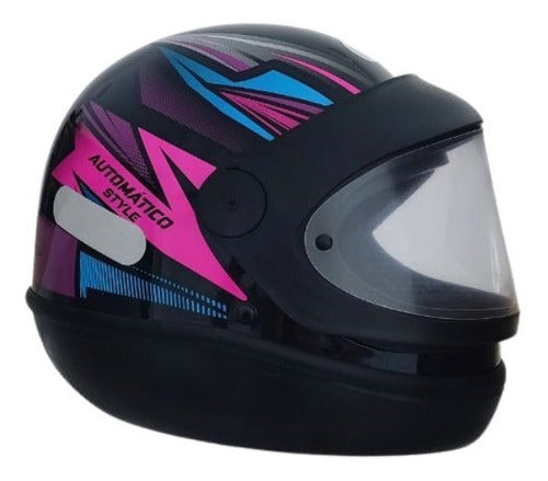 Capacete Ebf Automático Fechado Moto Bolt