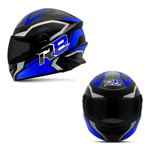 Capacete Moto Fechado Fosco Protork R8 Air Com Viseira Fumê