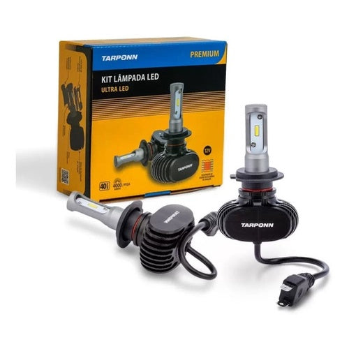 Kit Lampadas Led Ultra H1 H3 H7 H8 H11 H16 Hb3 Hb4 6k 8000lm