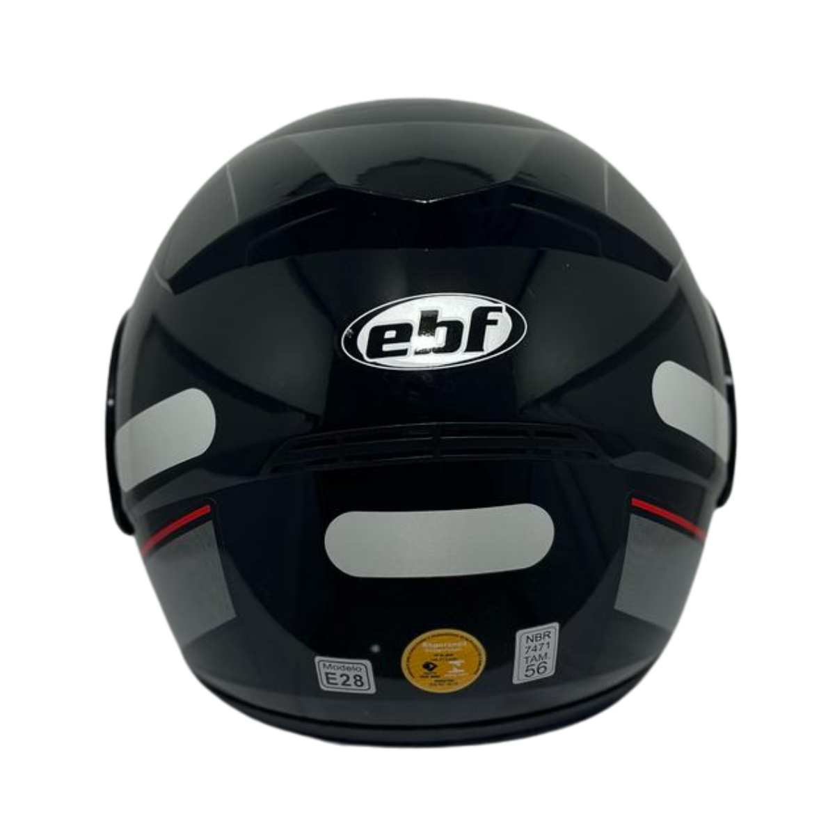 Capacete EBF Moto Articulado E8 Velocity Escamoteavel