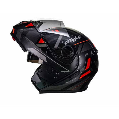 Capacete Moto Articulado Peels Urban Robocop C/ Óculos