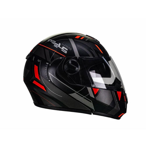 Capacete Moto Articulado Peels Urban Robocop C/ Óculos