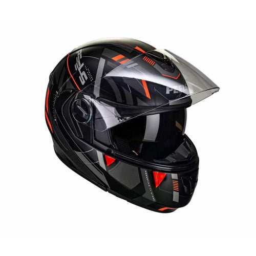 Capacete Moto Articulado Peels Urban Robocop C/ Óculos