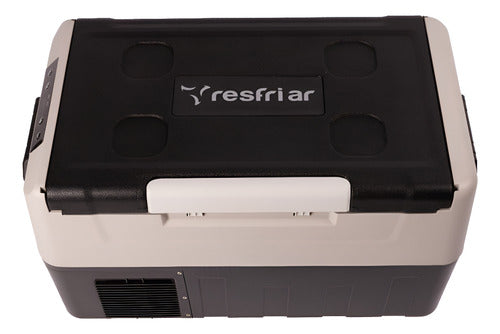 Geladeira Portatil 35l Resfri Ar Quadrivolt 12/24v 127/220v