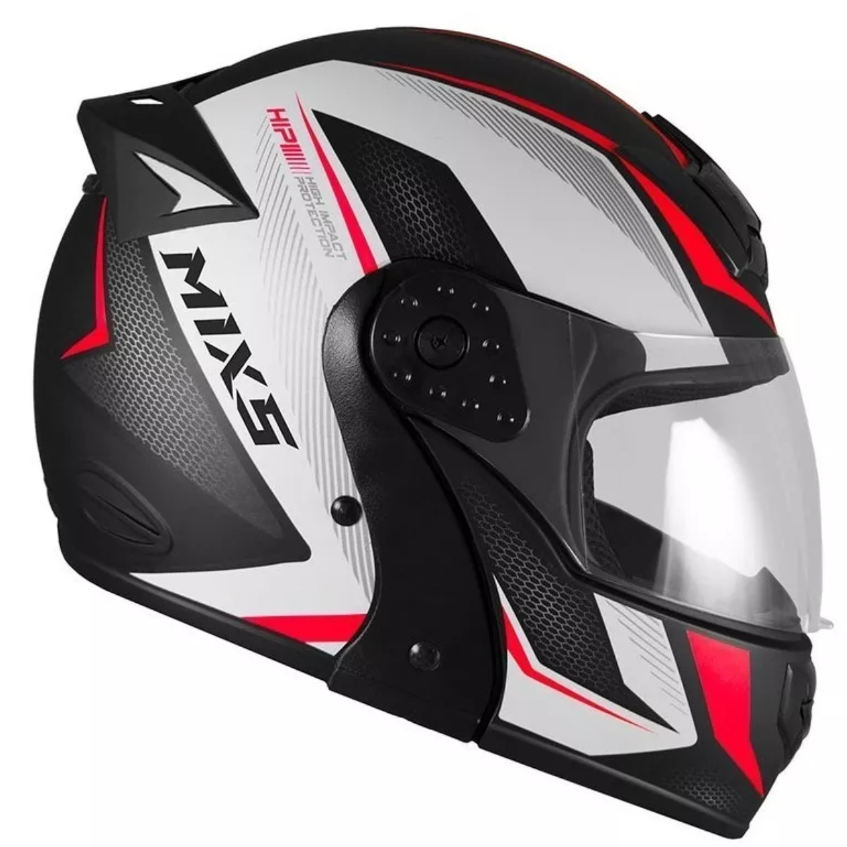 Capacete Para Moto Escamoteável Mixs Gladiator Neo Fosco