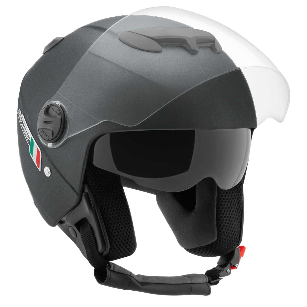 Capacete Aberto Pro Tork New Atomic Elite Viseira Solar Fumê