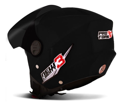 Capacete Aberto Pro Tork New Liberty 3 Three Viseira Fumê