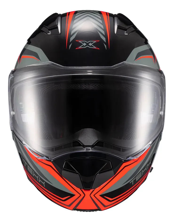 Capacete Escamoteavel Texx Gladiator V3 Kratos C/ Óculos Fumê