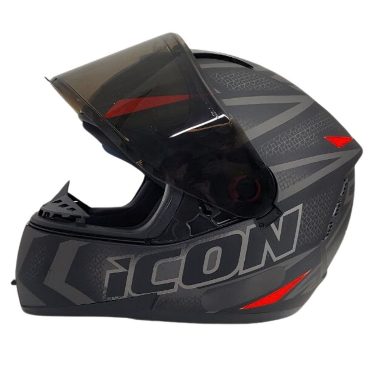 Kit Capacete Fechado Moto Peels Icon Fast + Viseira Fume