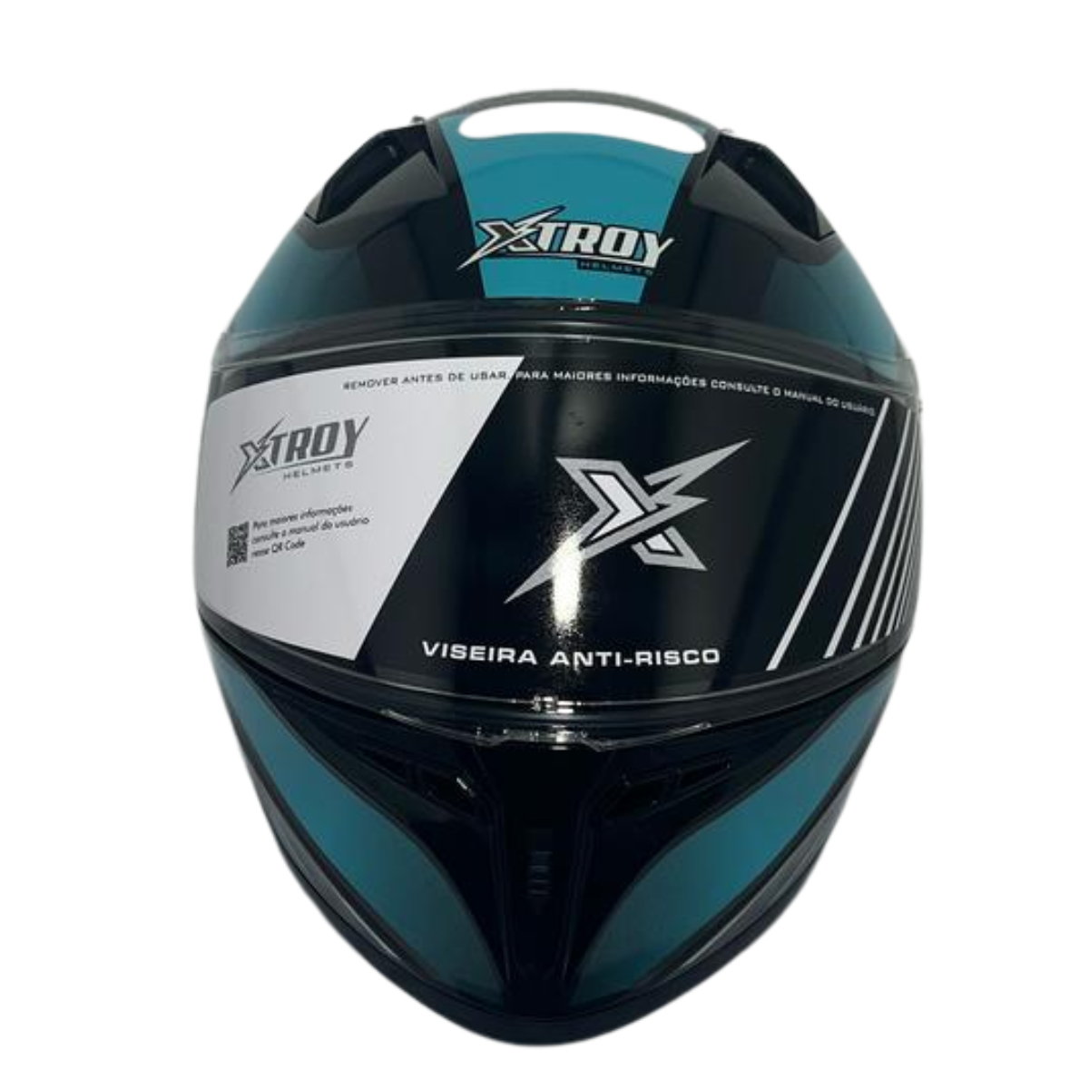 Capacete Moto Xtroy Fechado FF526 Esportivo Vision