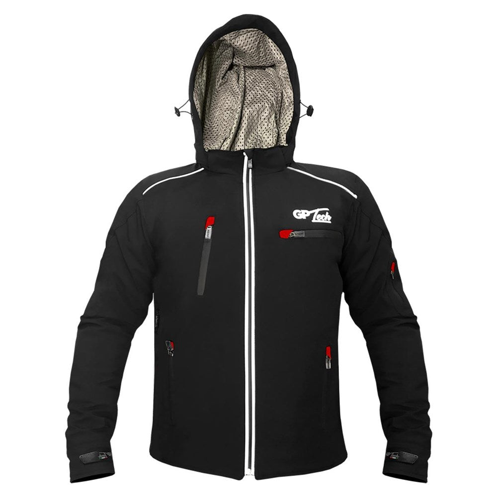 Jaqueta Moto Soft Casual Resistente a Água GP TECH Com Capuz