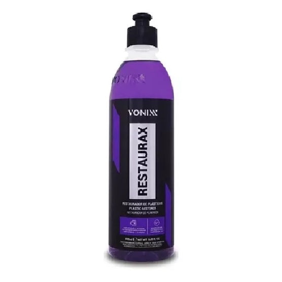 Restaurax Restaurador De Plásticos Automotivo Vonixx 500 Ml