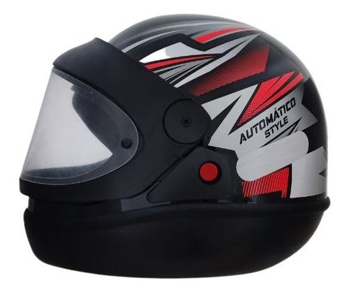 Capacete Ebf Automático Fechado Moto Bolt
