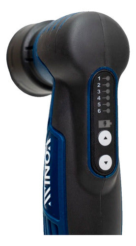 Mini Politriz Maquina Polir Bateria Nano Hibrida Vonixx Azul