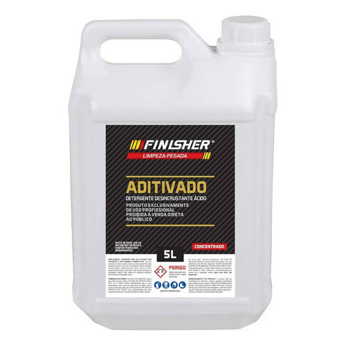 Aditivado Detergente Desincrustante Ácido 5litros - Finisher