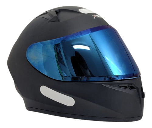 Kit Capacete Xtroy Esportivo Com Narigueira + Vis Camaleão