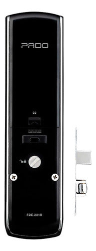 Fechadura Digital Biométrica Com Rolete Pado Fde-201r