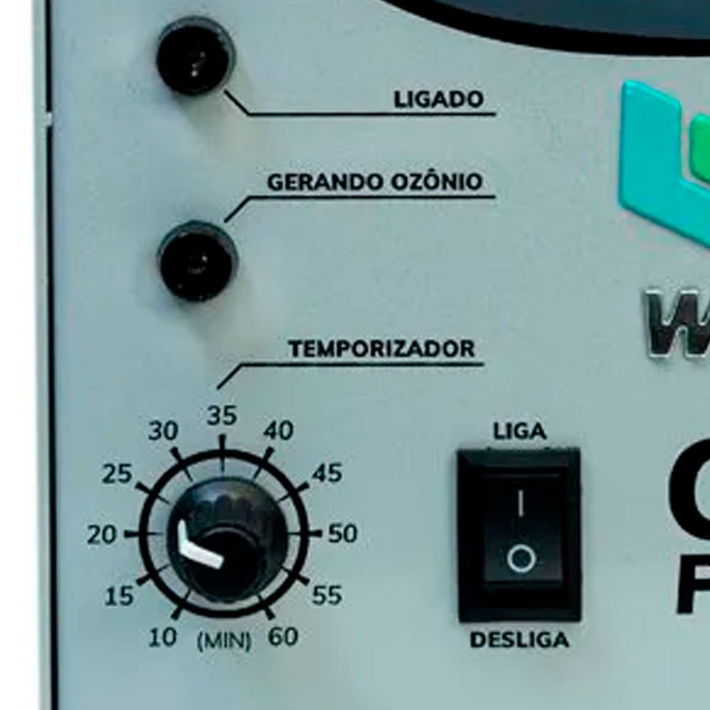 GERADOR DE OZONIO BASEADO EM TECN. DIG.MODELO OZ PRO