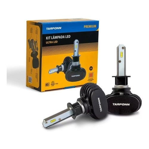Kit Lampadas Led Ultra H1 H3 H7 H8 H11 H16 Hb3 Hb4 6k 8000lm