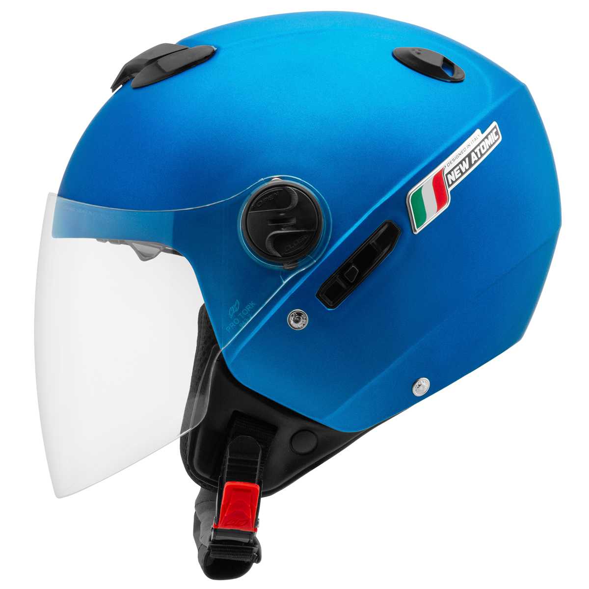 Capacete Aberto Pro Tork New Atomic Elite Viseira Solar Fumê