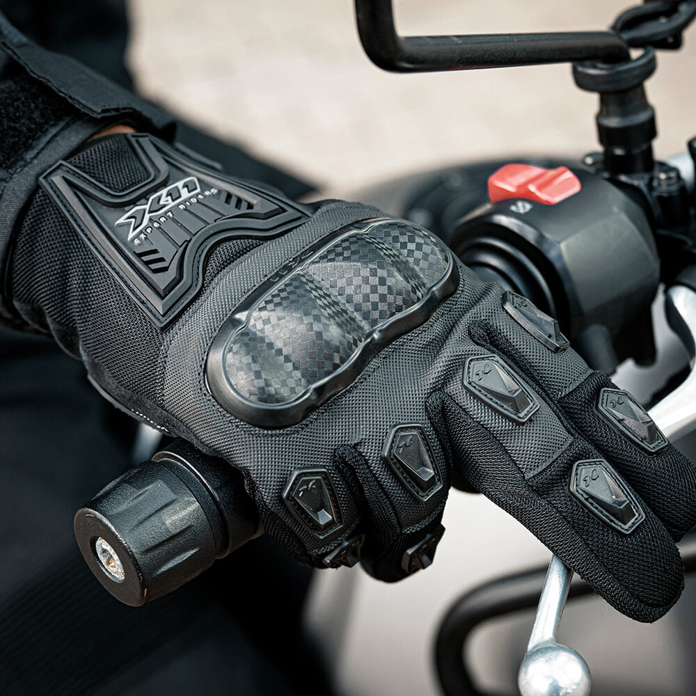Luva X11 Blackout 2 Motoqueiro Moto Motociclista Proteção