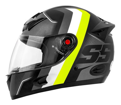 Capacete Moto Fechado Mixs Mx5 Super Speed + Narigueira