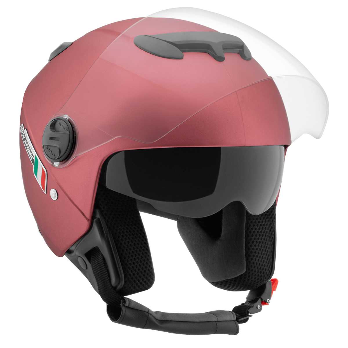 Capacete Aberto Pro Tork New Atomic Elite Viseira Solar Fumê