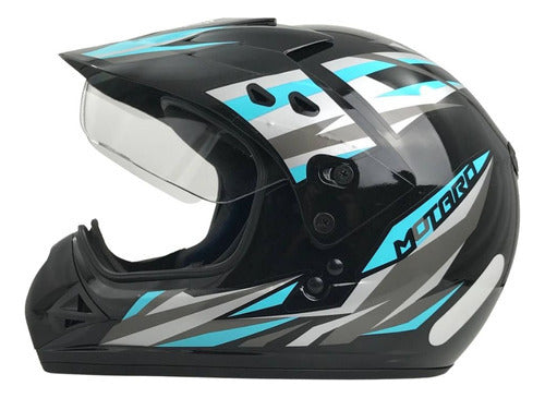 Capacete Ebf Motard New Street Moto Cross Fechado