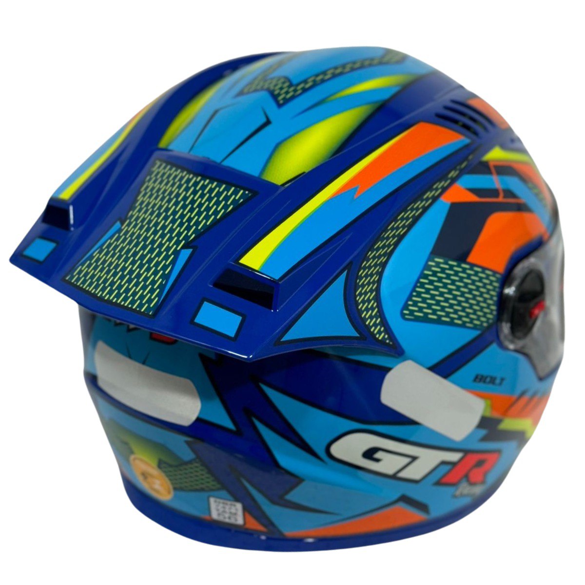 Capacete FW3 GT Racing Bolt Design Com Narigueira