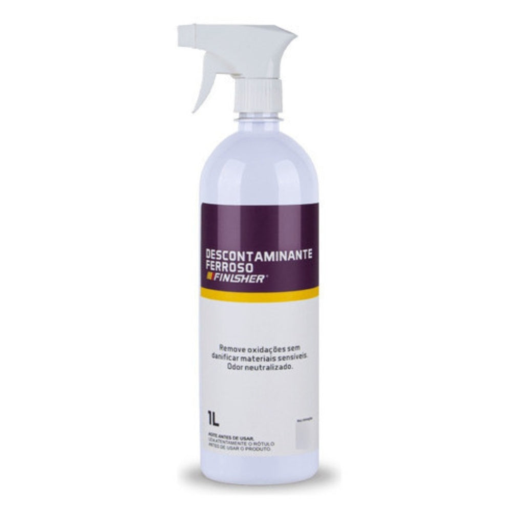 Descontaminante Ferroso Finisher Spray 1l Limpa Rodas Vidro