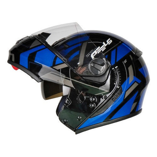 Capacete Moto Articulado Peels Urban Robocop C/ Óculos