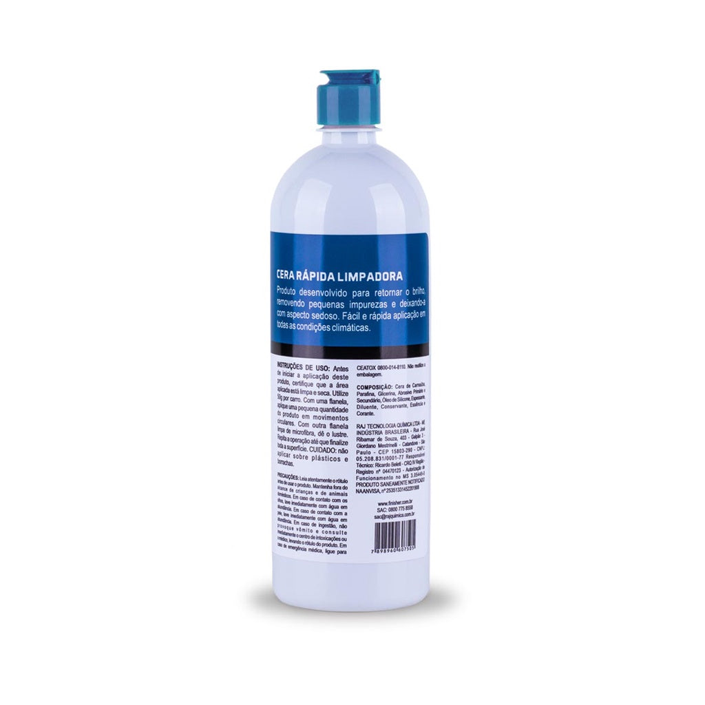 Cera Rapida Limpadora Polidora Automotiva Finisher 1l