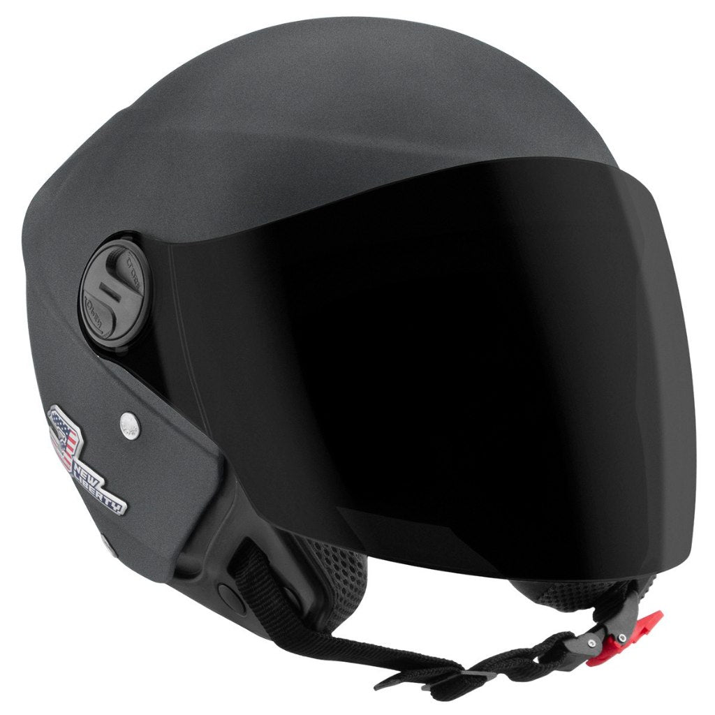 Capacete Aberto Pro Tork New Three Elite Com Viseira Fumê