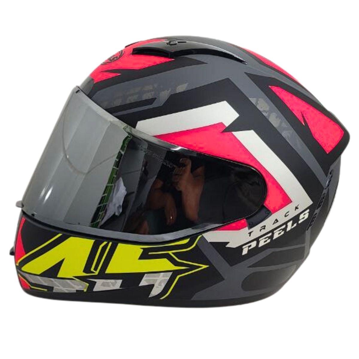 Kit Capacete Fechado Moto Peels Icon Fast + Vis Metalizada