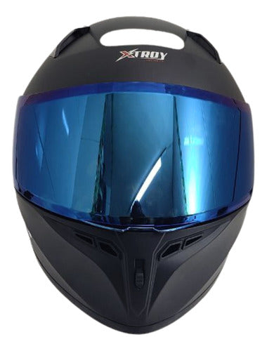 Kit Capacete Xtroy Esportivo Com Narigueira + Vis Camaleão