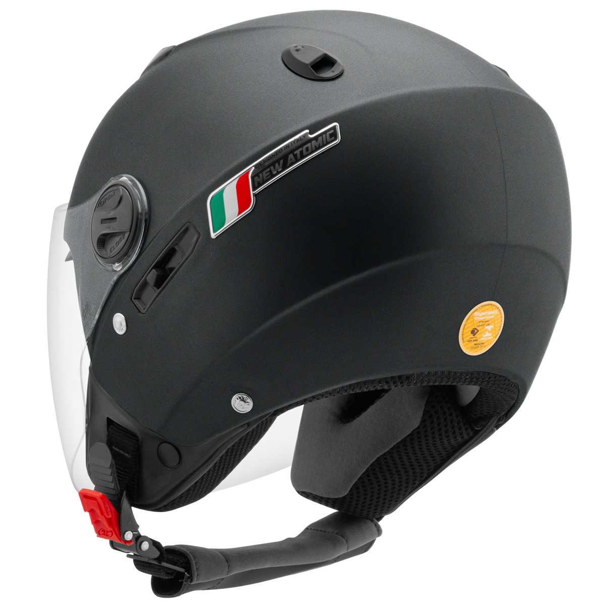 Capacete Aberto Pro Tork New Atomic Elite Viseira Solar Fumê