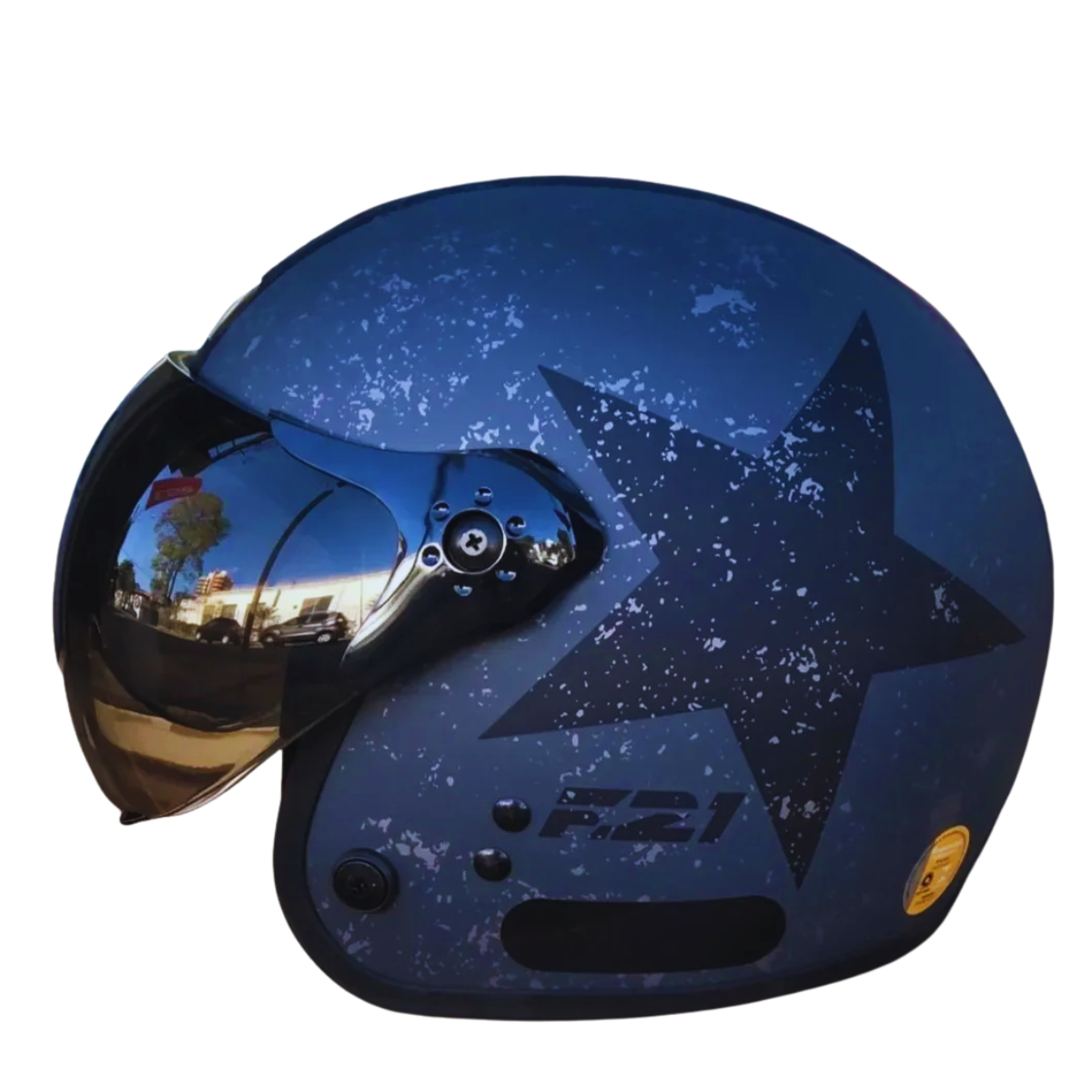 Capacete Moto Peels Com Queixeira Removível F-21 OLD TANK