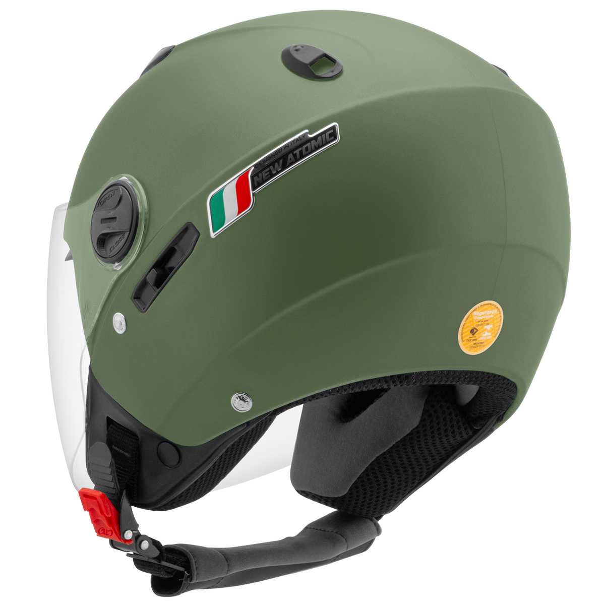 Capacete Aberto Pro Tork New Atomic Elite Viseira Solar Fumê