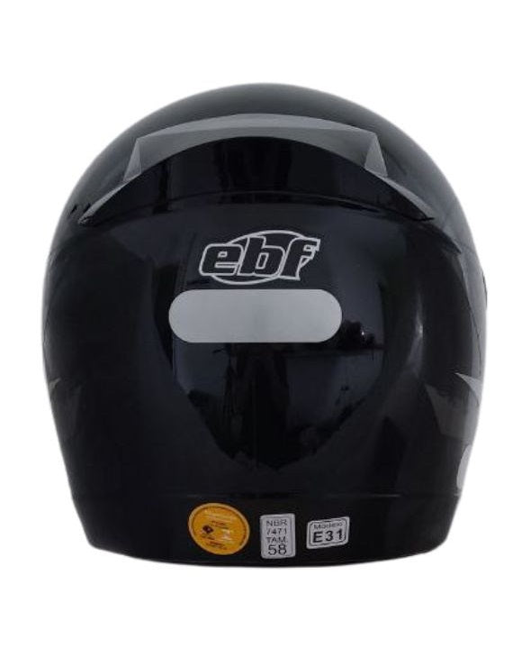 Capacete Moto Ebf New Fit Control Fechado Com Narigueira