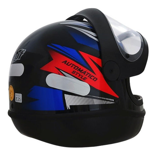 Capacete Ebf Automático Fechado Moto Bolt