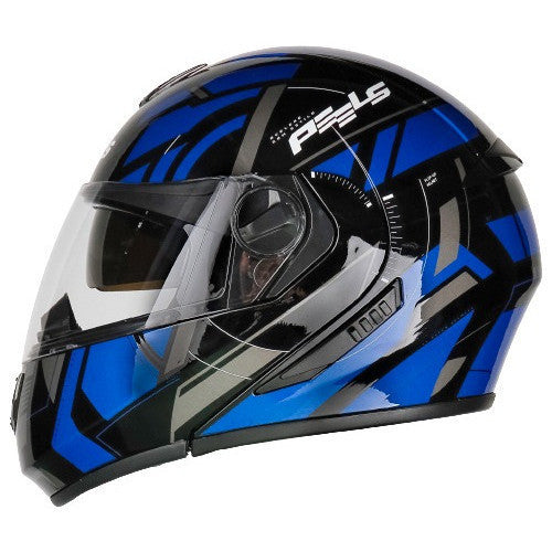 Capacete Moto Articulado Peels Urban Robocop C/ Óculos