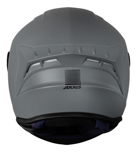Capacete Axxis Draken Monocolor Preto Fosco Lançamento + Nf