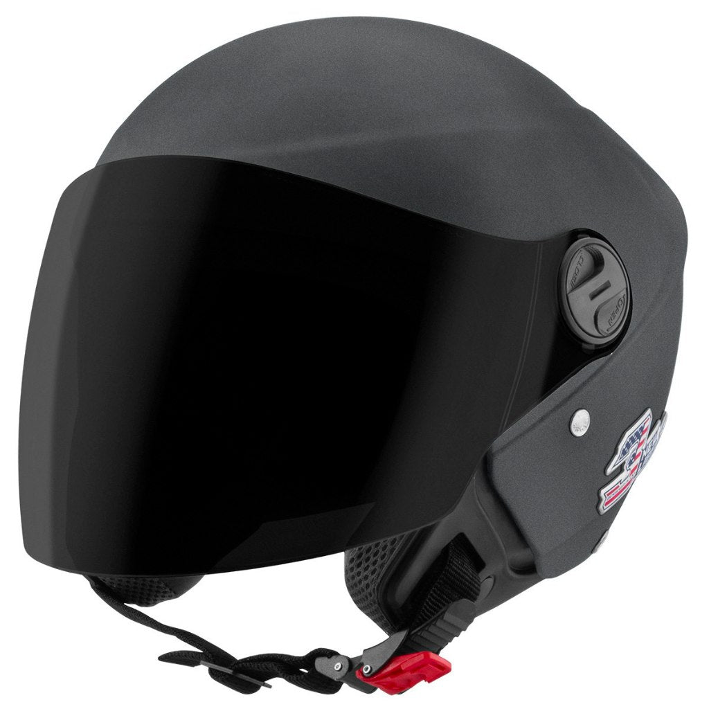 Capacete Aberto Pro Tork New Three Elite Com Viseira Fumê