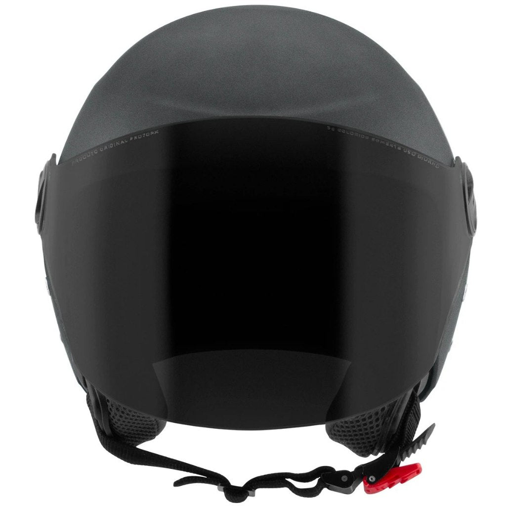 Capacete Aberto Pro Tork New Three Elite Com Viseira Fumê