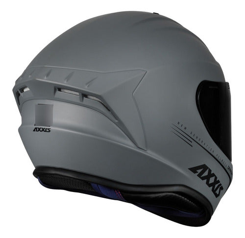 Capacete Axxis Draken Monocolor Preto Fosco Lançamento + Nf
