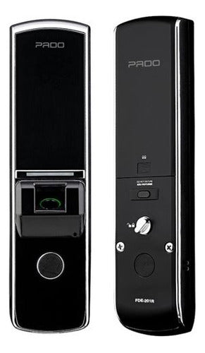 Fechadura Digital Biométrica Com Rolete Pado Fde-201r
