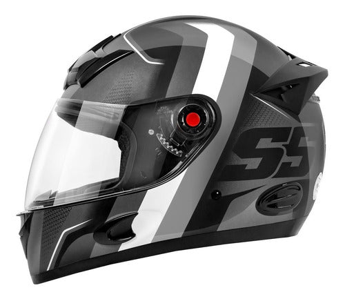 Capacete Moto Fechado Mixs Mx5 Super Speed + Narigueira